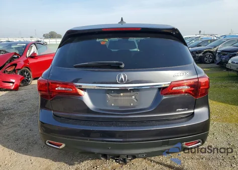 2014 Acura Mdx Technology from USA, damaged, VIN 5FRYD4H44EB042703